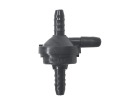 Válvula Hidrovácuo Gm 2 VIAS TUBO ØI 6X6MM C/SAÍDA LATERAL 4MM