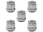 Porca Roda Cromada Fit - 5 Peças