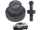 Reparo Pino / Bucha Fixação Tampa Capa Motor Corolla 2009 2010 2011 2012 2013 2014