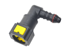 Conector Quick Engate Rápido C/ Anel Universal 90° - 5/16