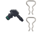 Conector Mini L Universal C/ Trava - Bico Injetor Bosch